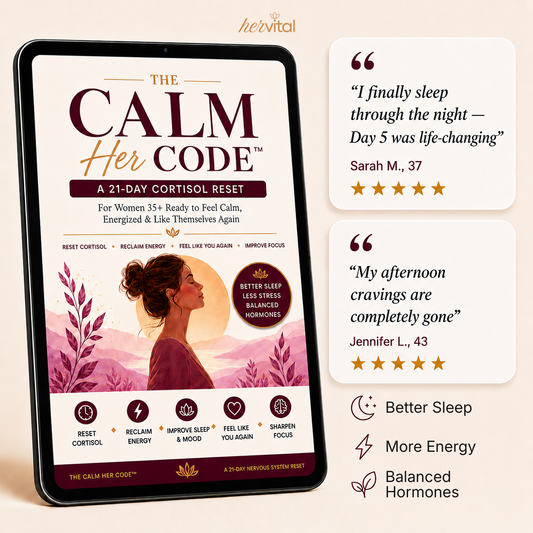 The Calm Her Code™ — 21-Day Cortisol Reset for Women 35+