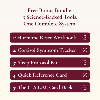 The Calm Her Code™ — 21-Day Cortisol Reset for Women 35+